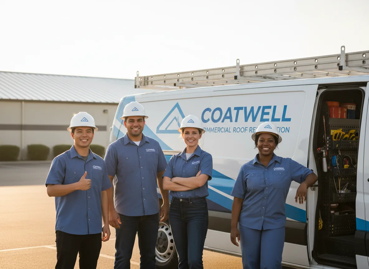 Commercial roof coating company in Finleyville, PA